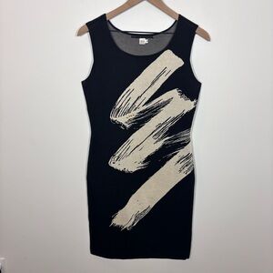 Peruvian Connection Black Pima Cotton Made in Peru Size Small Dress